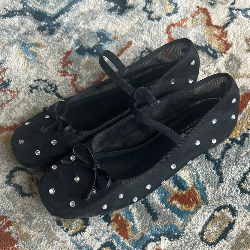 NWOT Jeffrey Campbell x Free People Shine For You Ballet Flats